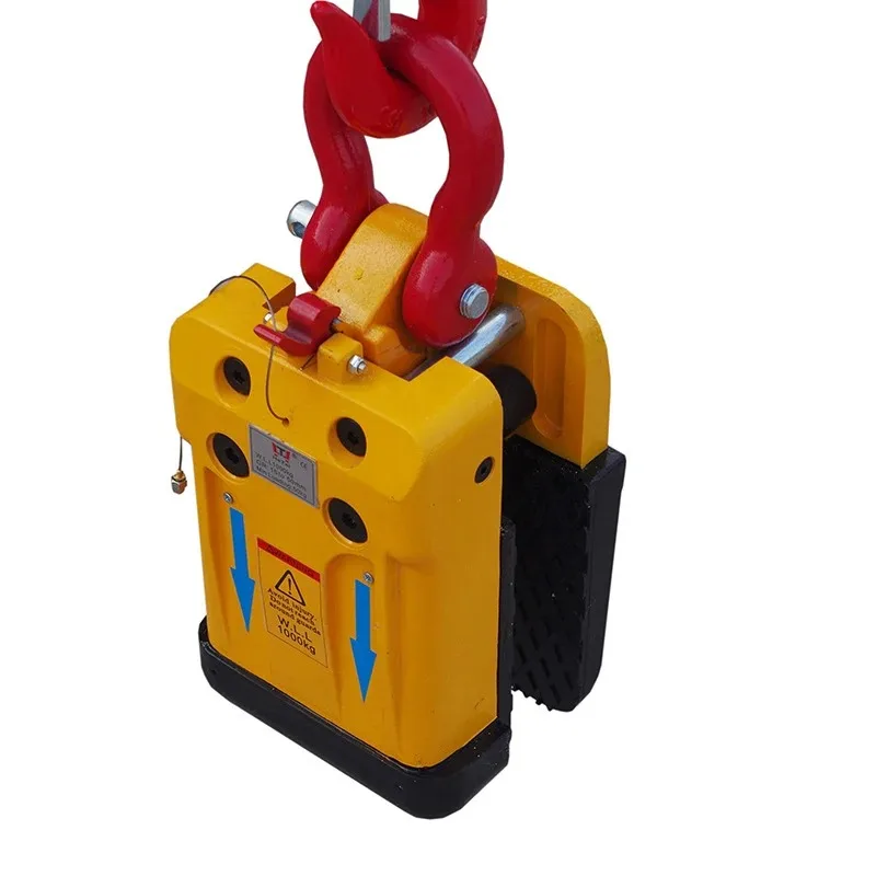 

High quality1000kg Stone Slab Liftier clamp granite marble Lifting Black Rubber Grip Range 10 to 60mm