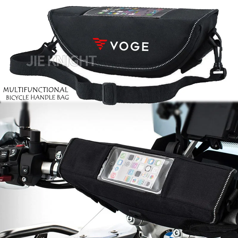 

For Voge DSX 900 2024 Motorcycle Waterproof And Dustproof Handlebar Storage Bag Motorcycle Handlebar Travel Bag