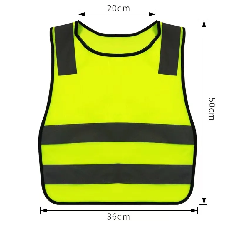 Reflective Vest for Children Child Safety Visibility Vest Kids Safety Clothing for Running Walking