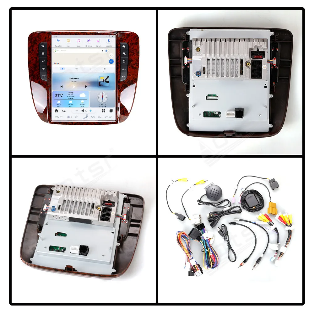 8+128G touch screen car DSP player 13.8 inches Android 13 8, suitable for GMC Yukon/Chevrolet Suburban Tahoe 2007-2013 GPS radio