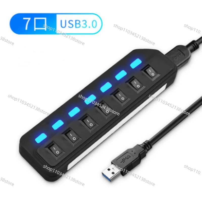 usb30hub7-ポートハブ-30hubusb-スプリッターは、ノートブックコンピュータでの高速伝送に適しています