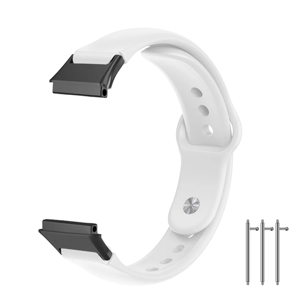 

Watch Strap For Huawei HUAWEI Band 7 with Reverse-buckle Quick Release Waterproof Silicone Replacement Smartwatch Band Men Women