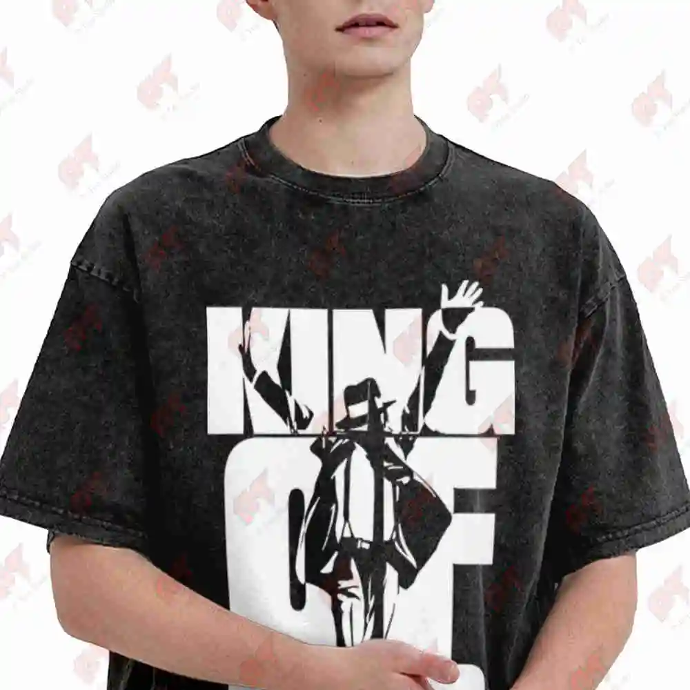 Signature Dance Pose Album Art Print Vintage Washed Tee Pure Cotton T-Shirt