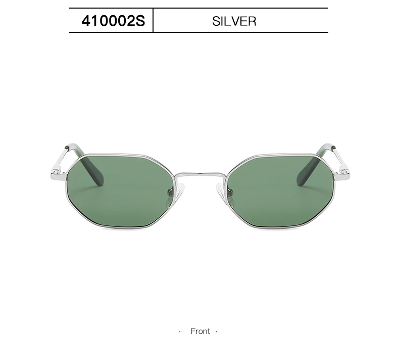 Zenottic retro kleine polygon polarisierte sonnenbrille frauen metall uv400 sonnenbrille männer blend freie uv400 brille treiben brillen – Detail 19