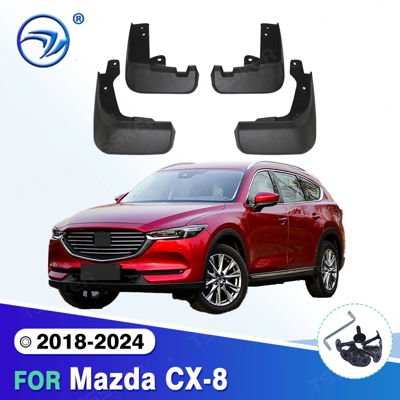 

Для Mazda CX-8 2018-2024 2019 2020 2021 2022 2023 крыло брызговики защита брызговики автомобильные аксессуары