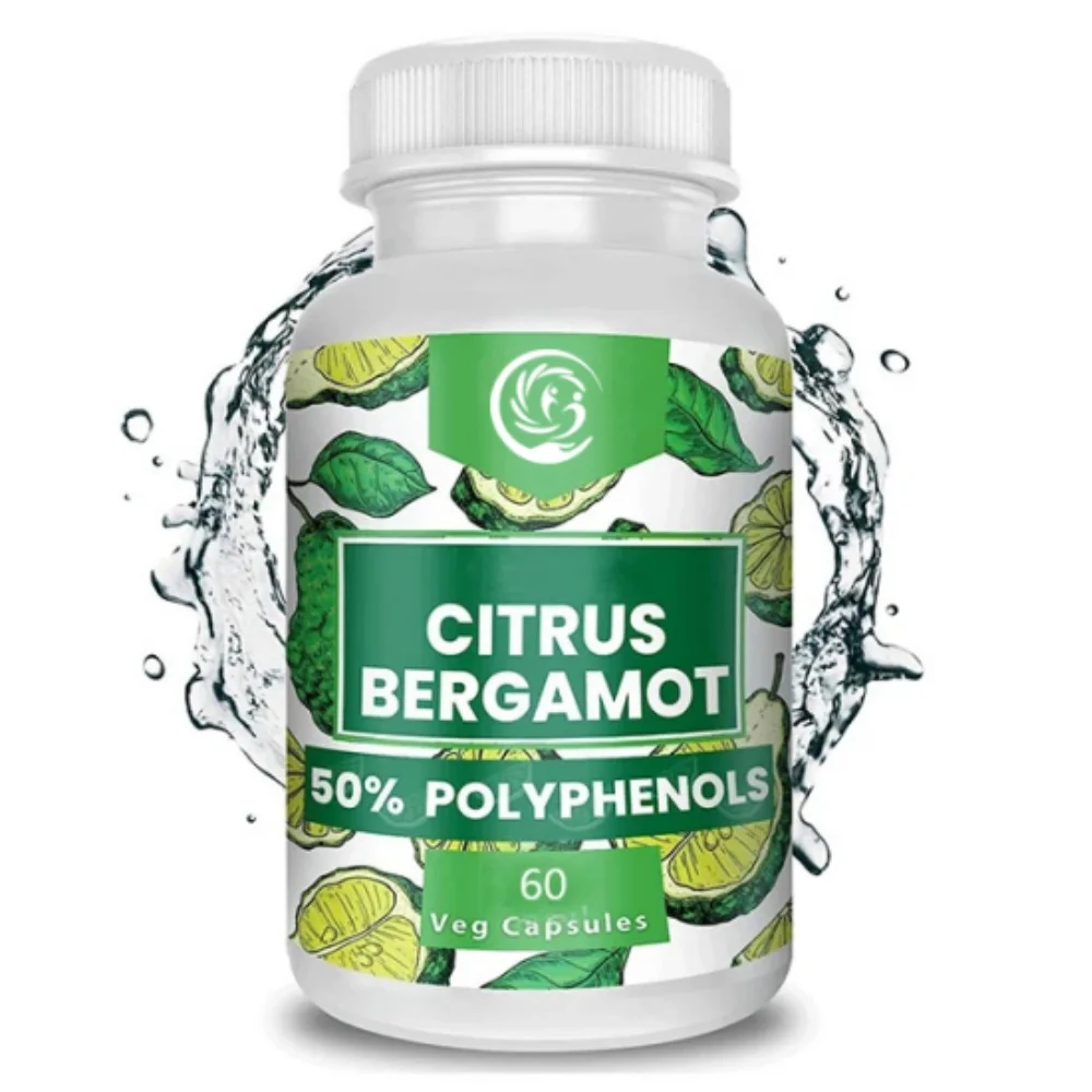 Organic citrus bergamot - up to 50% polyphenols - pure 60 capsules - heart - cholesterol