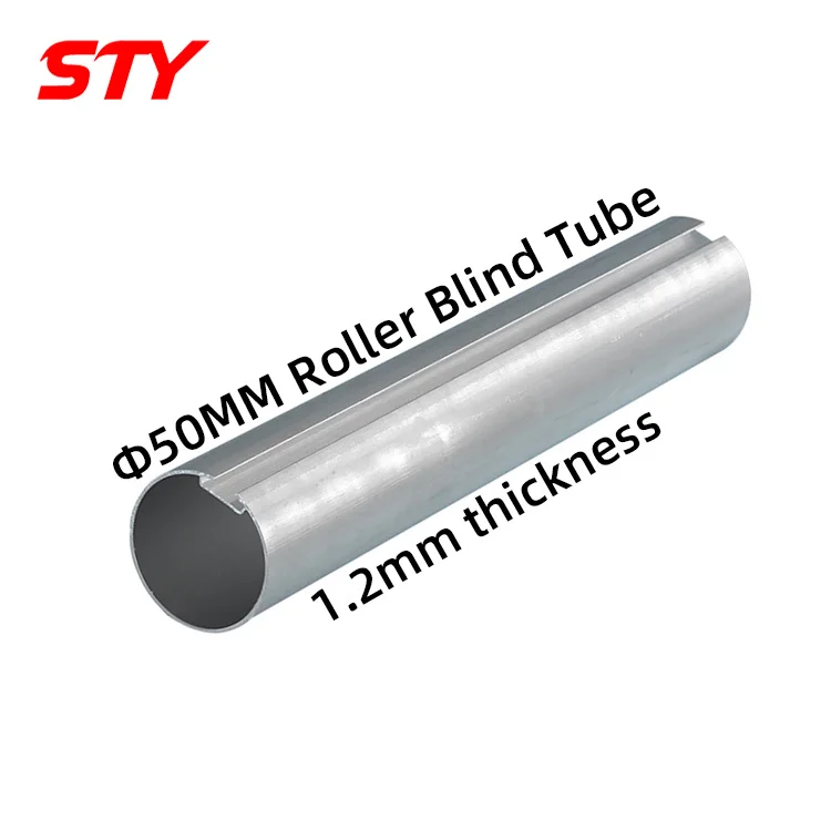 

10 шт., толщина стенки 50 мм, круглая трубка из алюминиевого сплава, рулонная глухая трубка для роликов Cortinas, затемнение