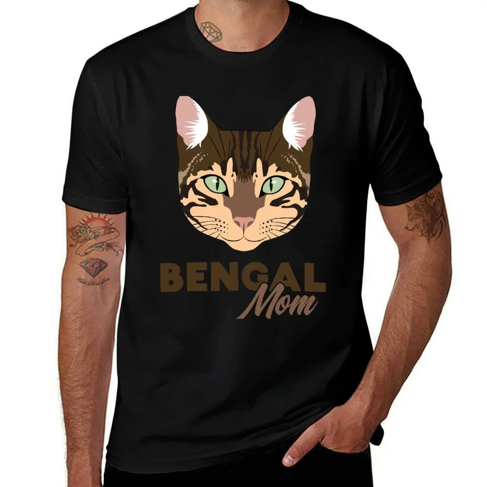 Bengal Mom T-Shirt Halloween Theme T-Shirt