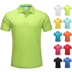 Summer Dry Fit Golf Polo T Shirt Men Breathable Dryfit Collar T-shirt Quick Shirts For Camisetas Polos Para Hombres