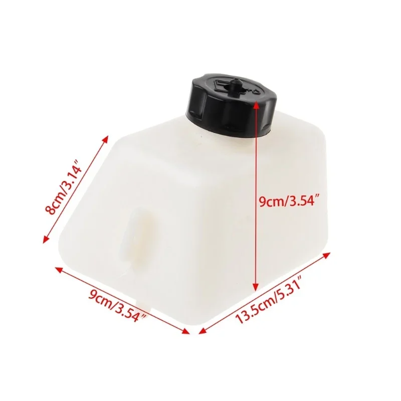 1L Body Black Cap Plastic Motorcycle Petrol Fuel Tank for Mini Moto Pit Dirt Bike Dirt Bikes Filter