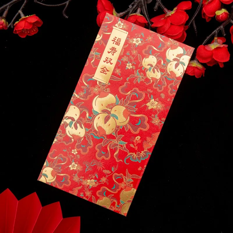 36Pcs Chinese New Year Red Envelopes Hong Bao Lucky Money Cash Envelopes Red Packets Lai See for Lunar Year, Wedding, Birthday