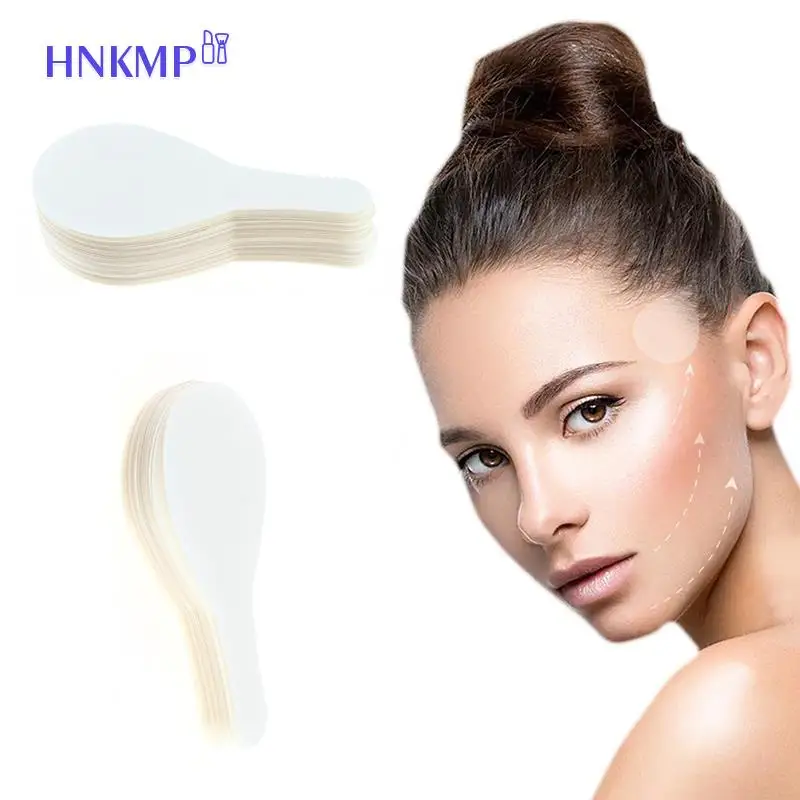 20/40Pcs Instantâneo Invisível Fino Rosto Adesivos Duplo Chin Lift V Forma Fitas Recarga Maquiagem Fina Facelifting Patch Adesivos