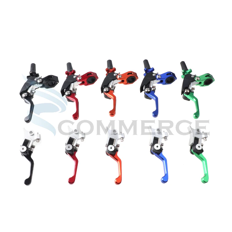 Racing Foldable 360° Clutch Brake Levers Handle Anti-Drop Labor-Saving For CRF YZF BOSUER M2 M4 M5 M6 KAYO K6 T6 KEWS KLX KTM