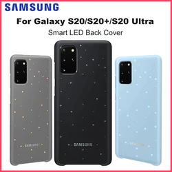 Samsung originale ufficiale autentico Galaxy S20 S20 + S20 Ultra S20Ultra 5G LED Smart retroilluminazione custodia protettiva LED Smart Cover