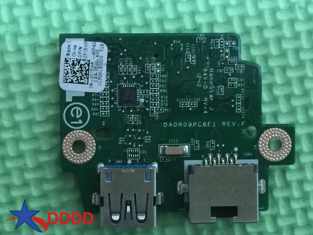 

Original FOR Dell Inspiron 5720 USB LAN Board Da0r09pc6f1 Cn-0f15hr 0F15HR F15HR Fully Tested