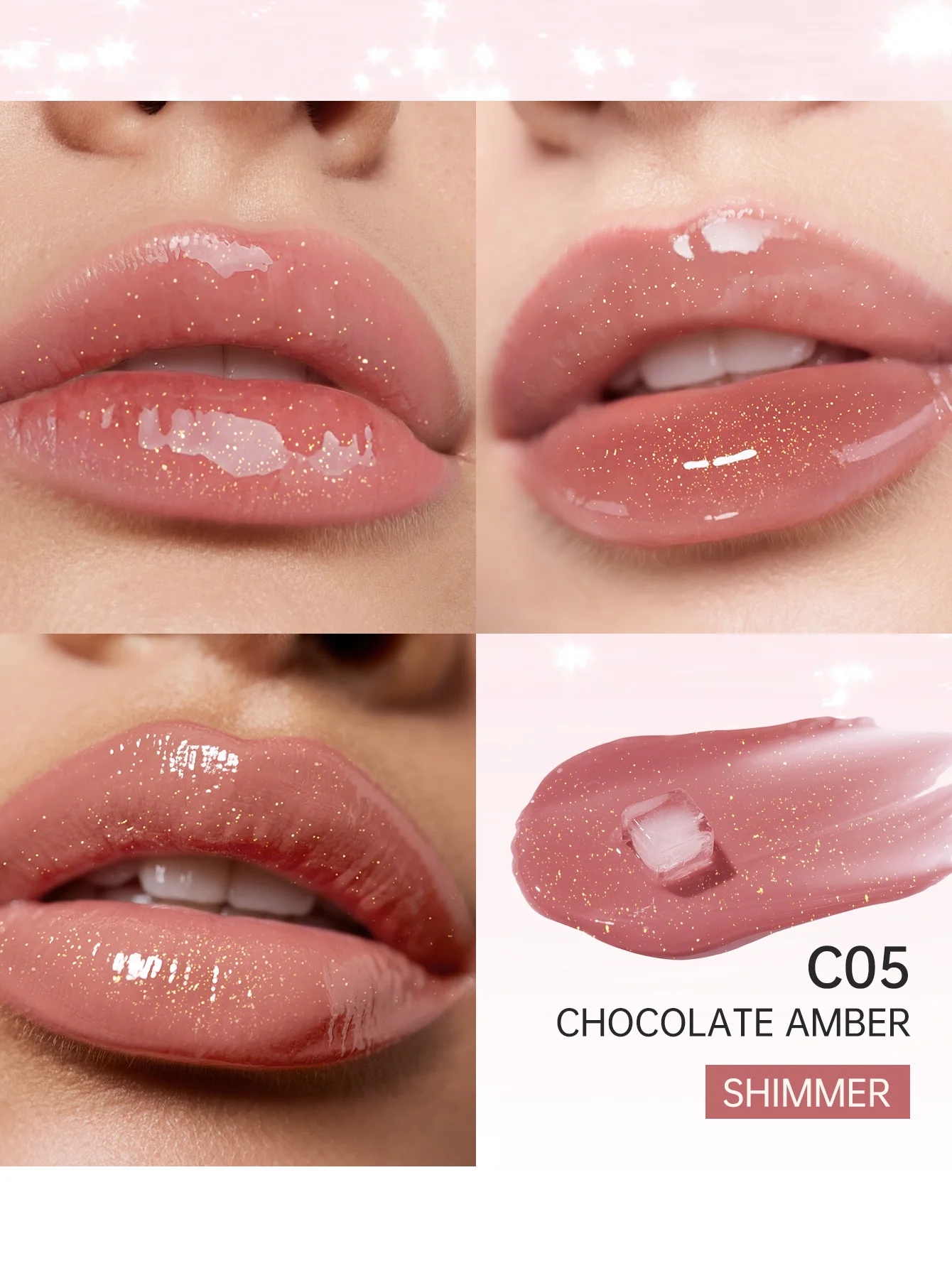 CATKIN Lip Essence Lipstick Lip Glaze Mirror Water Gloss Lip Gloss Moisturizing Glass Dudu Lip Lotion Lip Gloss 3.5g view 2