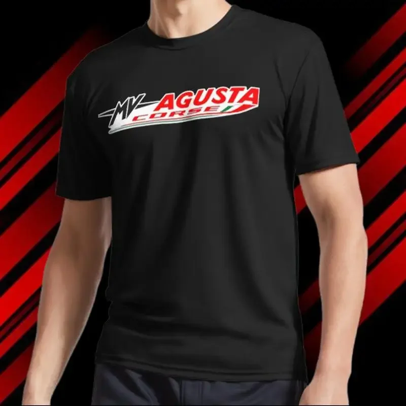 NOUVEAU! Sweat à capuche et t-shirt unisexe avec logo MV Agusta Funny USA Size