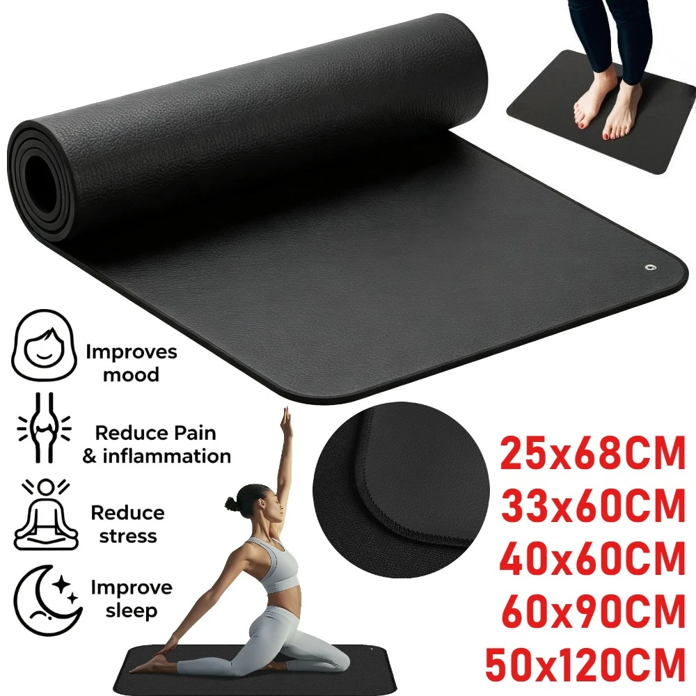 Grounding Mat Reconnect to The Earth EMF Recovery for Foot Therapy Grounding Pad Universal Grounding Mat for Feet Improve Energy