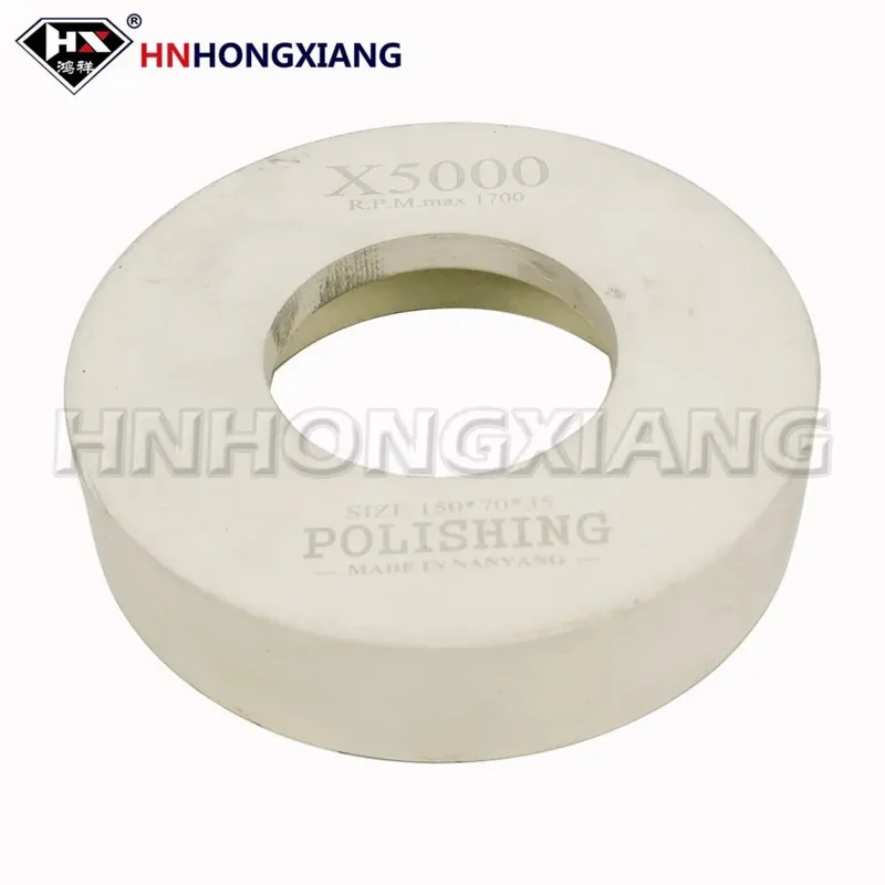 

High Quality X3000/X5000 Ceium Polishing Wheels Cerium Oxide Rubber Glass Polishing Wheel For Glass Polishing