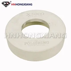 X3000/X5000 Ceium Polishing Wheels Cerium Oxide Rubber Glass Polishing Wheel For Bilateral Machine Glass Polishing