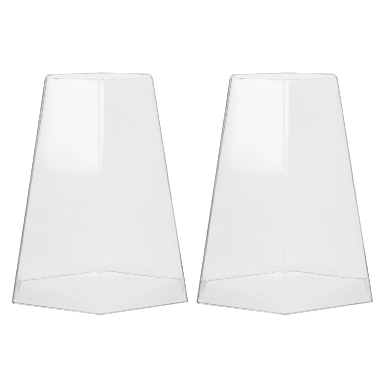 

Hexagonal Acrylic Lampshade Durable Waterproof Light Cover Protector Wall Floor Garden Pendant Decor Lighting Accessories