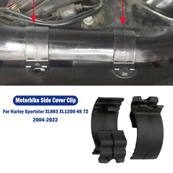 Side cover Clips Set For Harley Sportster XL883 XL1200 48 72 Left Side Battery Cover Mount 2004-2022