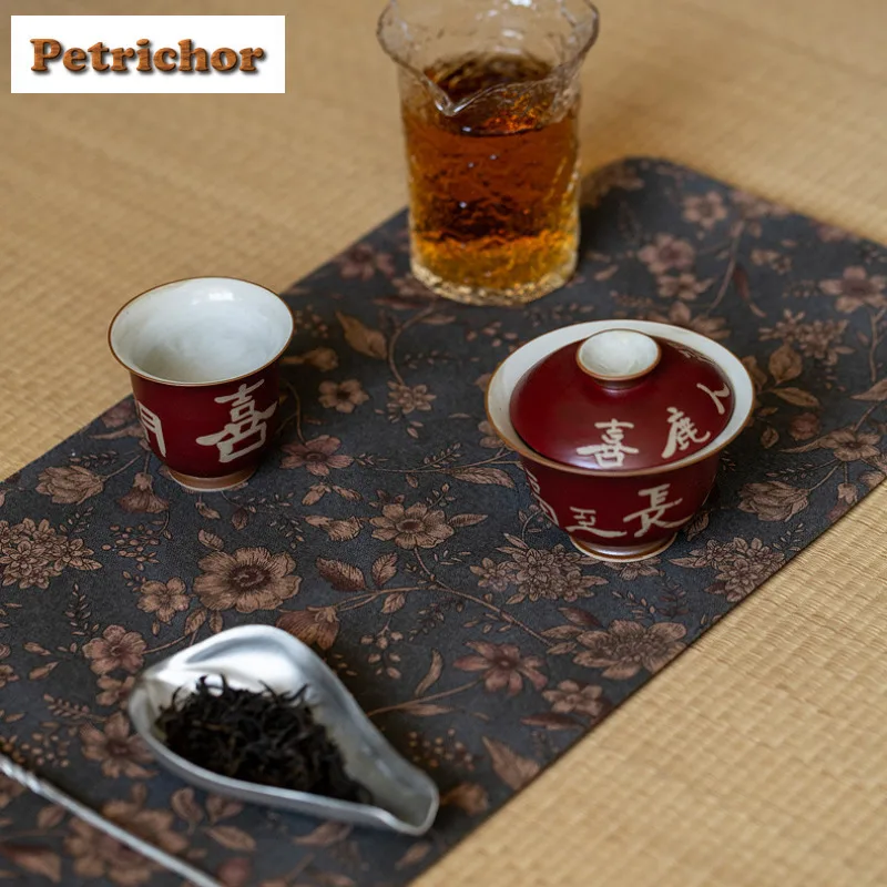 اليدوية القطن والقنب طاولة شاي الحصير أنيقة شرب كوستر المنزلية عشاء الجدول القماش حصيرة درينكوير اكسسوارات الحرفية هدية #5