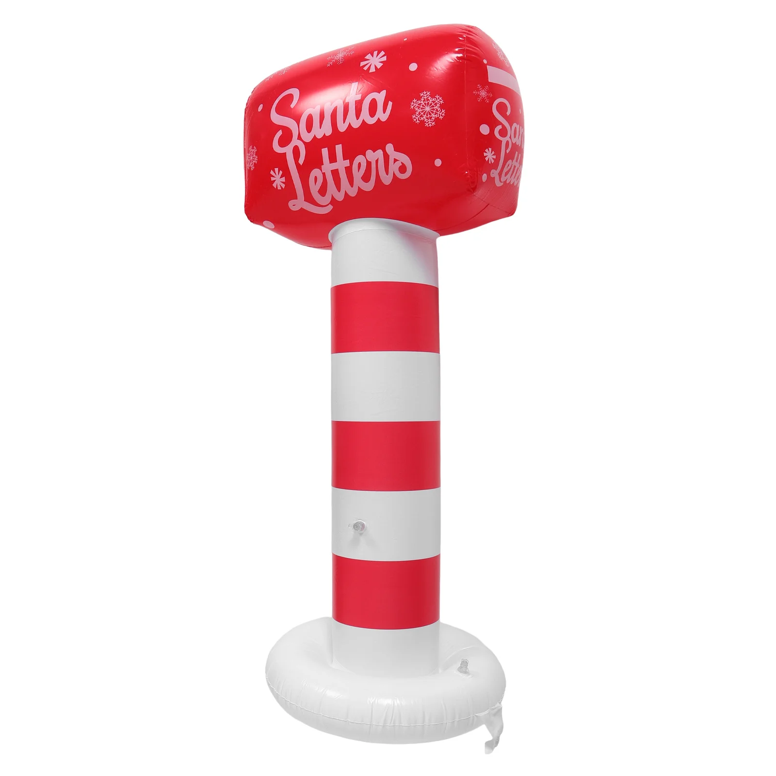 

Inflatable Santa Mailbox 42 Inch Outdoor Christmas Yard Decor Blow Up Holiday Inflatables Weatherproof Letters to Santa