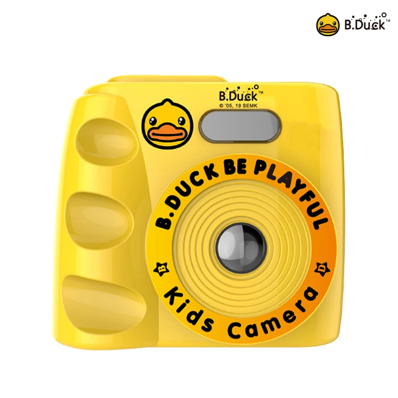 Kawaii B.Duck Digital Toy Camera Kid\'s Camera 1200W HD Shooting Camera 2.0 Inch Color Screen Can Play Music Girl Birthday Gift