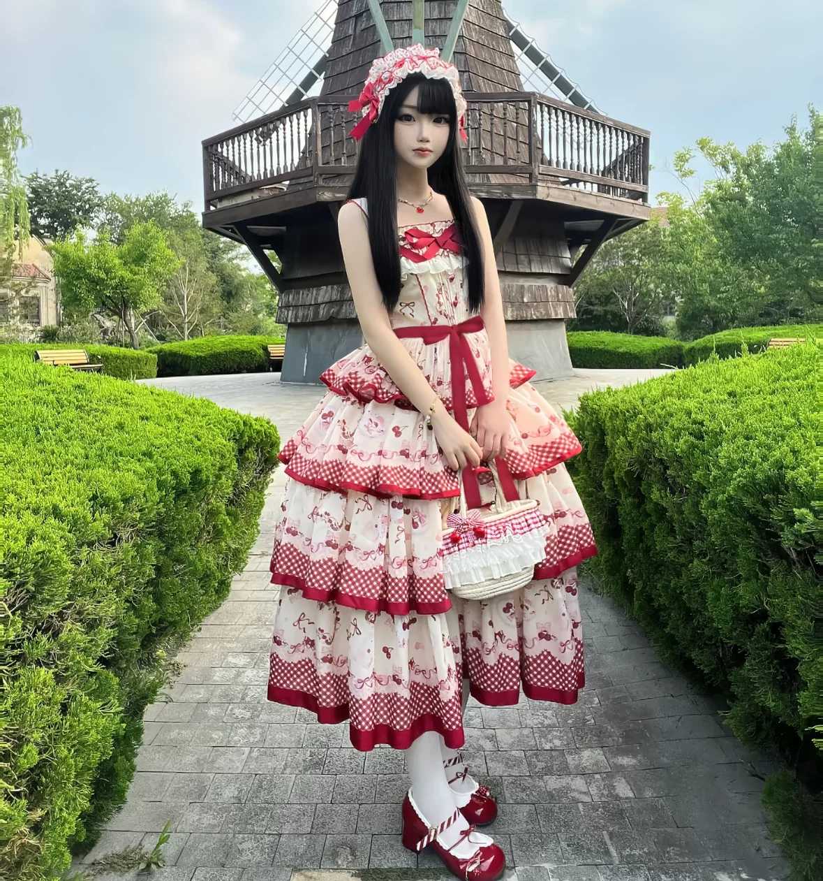 red country dress Red Country Mini Dress Spring & Somer