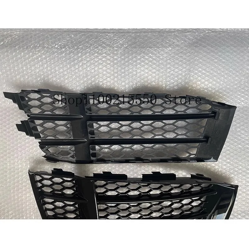 For Audi A5 RS5 B8.5 Auto Front Bumper Grille Side Fog Light Grille Honeycomb Mesh Grill Cover 2013 2014 2015 2016 Car Accessory