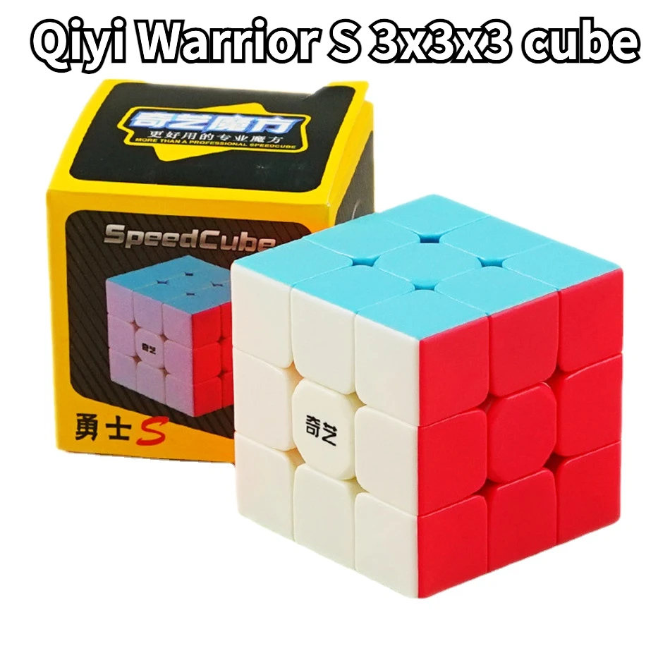 [Funcube]Qiyi Warrior S Qiyi Qihang W Magic Cube 3x3x3 Speed Cube 3x3 Cubo Magico Magic Cubo Professional Speed Puzzle Cubes