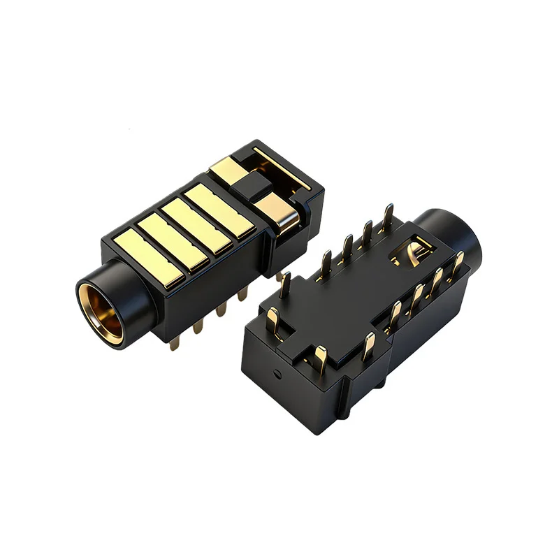 1/3PCS PJ-4.5 Gold Plated 4.5mm Headphone Power Socket Pin 5 Section Audio for Sony Player 4.4 Balance Jack