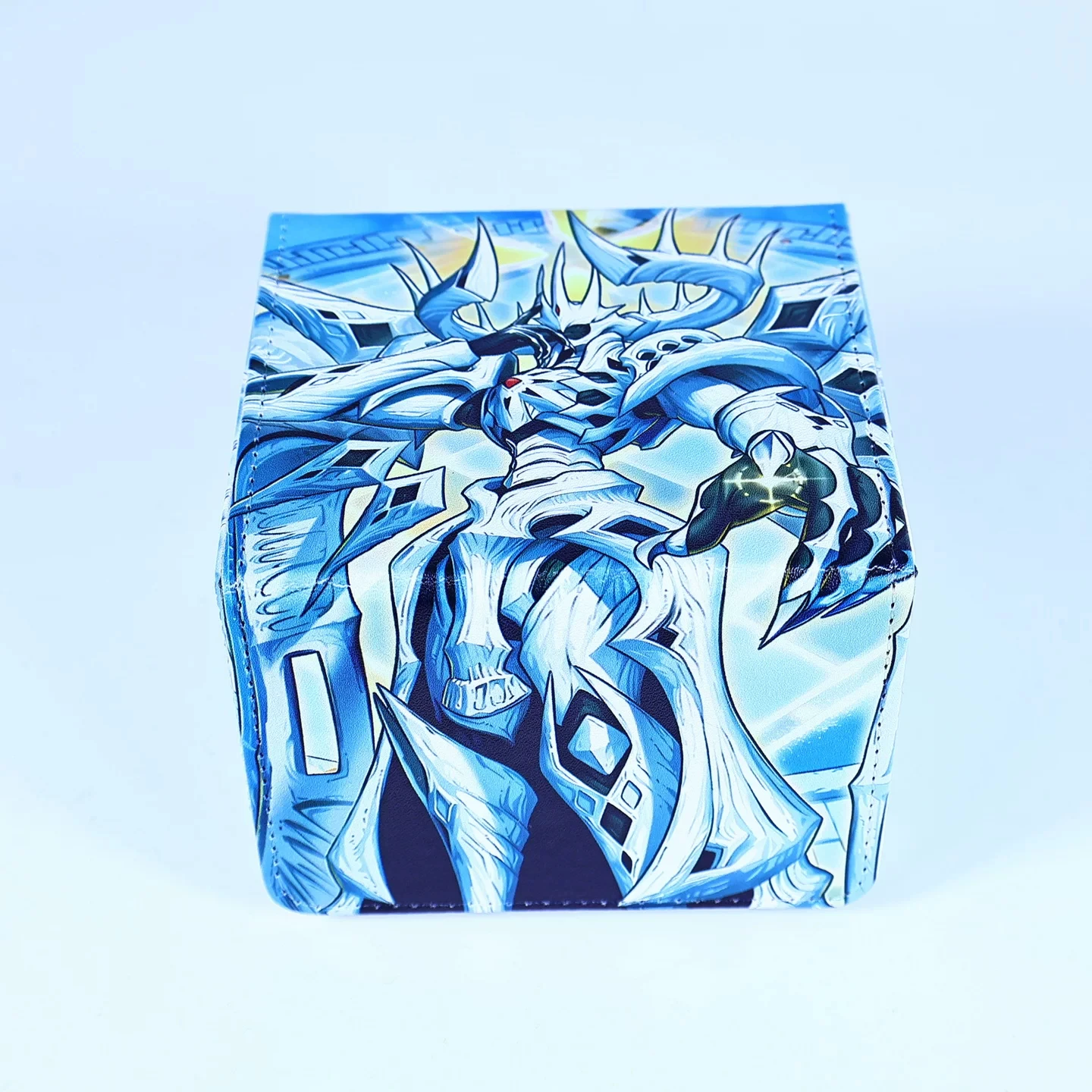 Yu-Gi-Oh！Angelechy Shatrana Deck Leather Magnetic Card Box Angelechy Endgame Problem Game Collection Card Storage Box Toy Gift