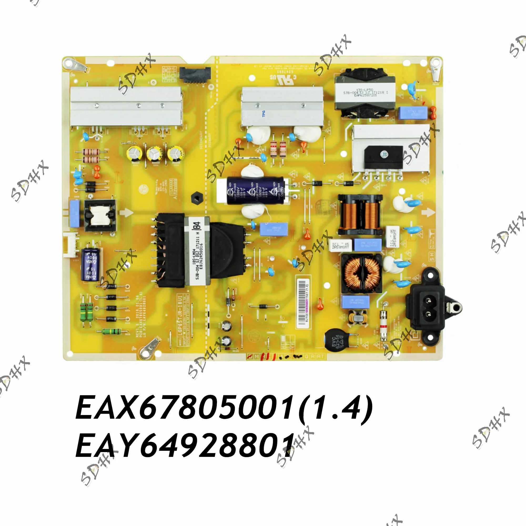 

TV Power Supply Board EAX67805001(1.4) EAY64928801 for 65UK6090PUA 65UK6300PUE 65UM6900PUA 65UM6950DUB 65UN6950ZUA 65UN6955ZUF