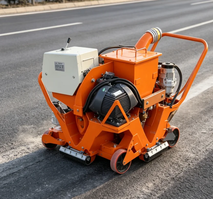Road Marking & Coating Removal Shot Blaster for Asphalt Pavement Maintenance