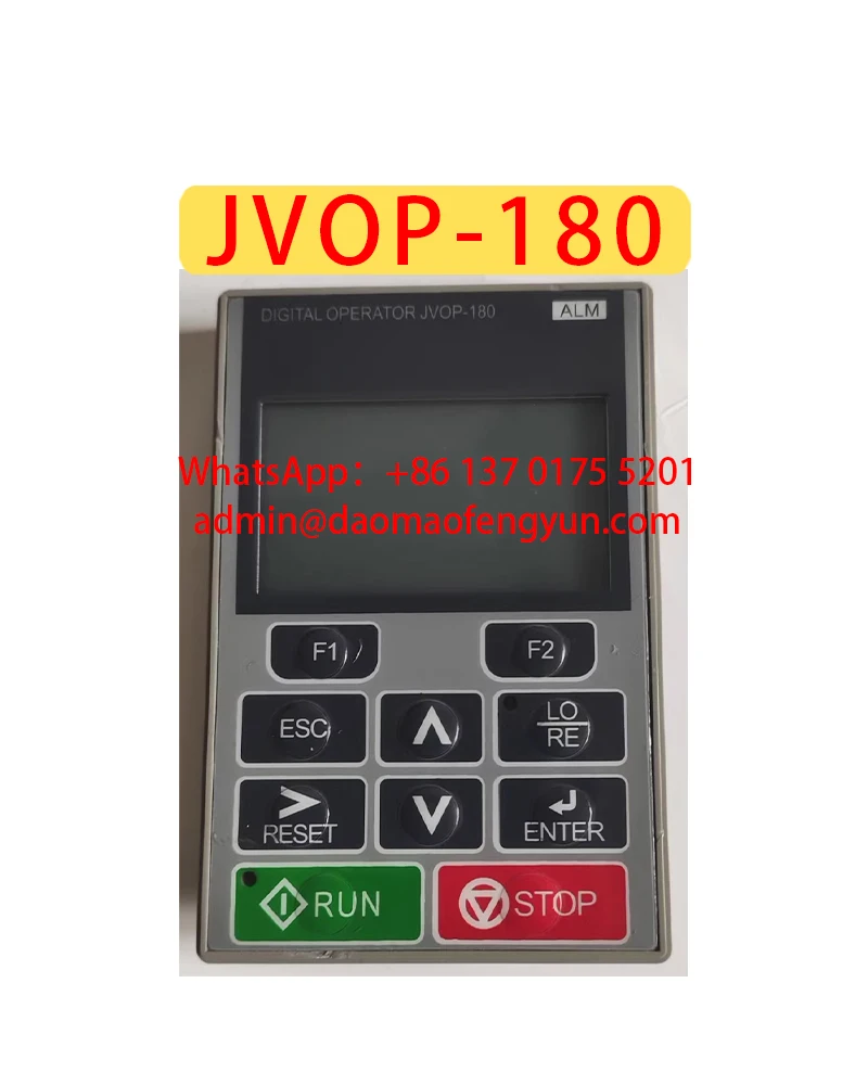 

JVOP-180 Used Digital Operator Tested and in working order Available，Fast shipping，in stock，Frequency Converter Panel