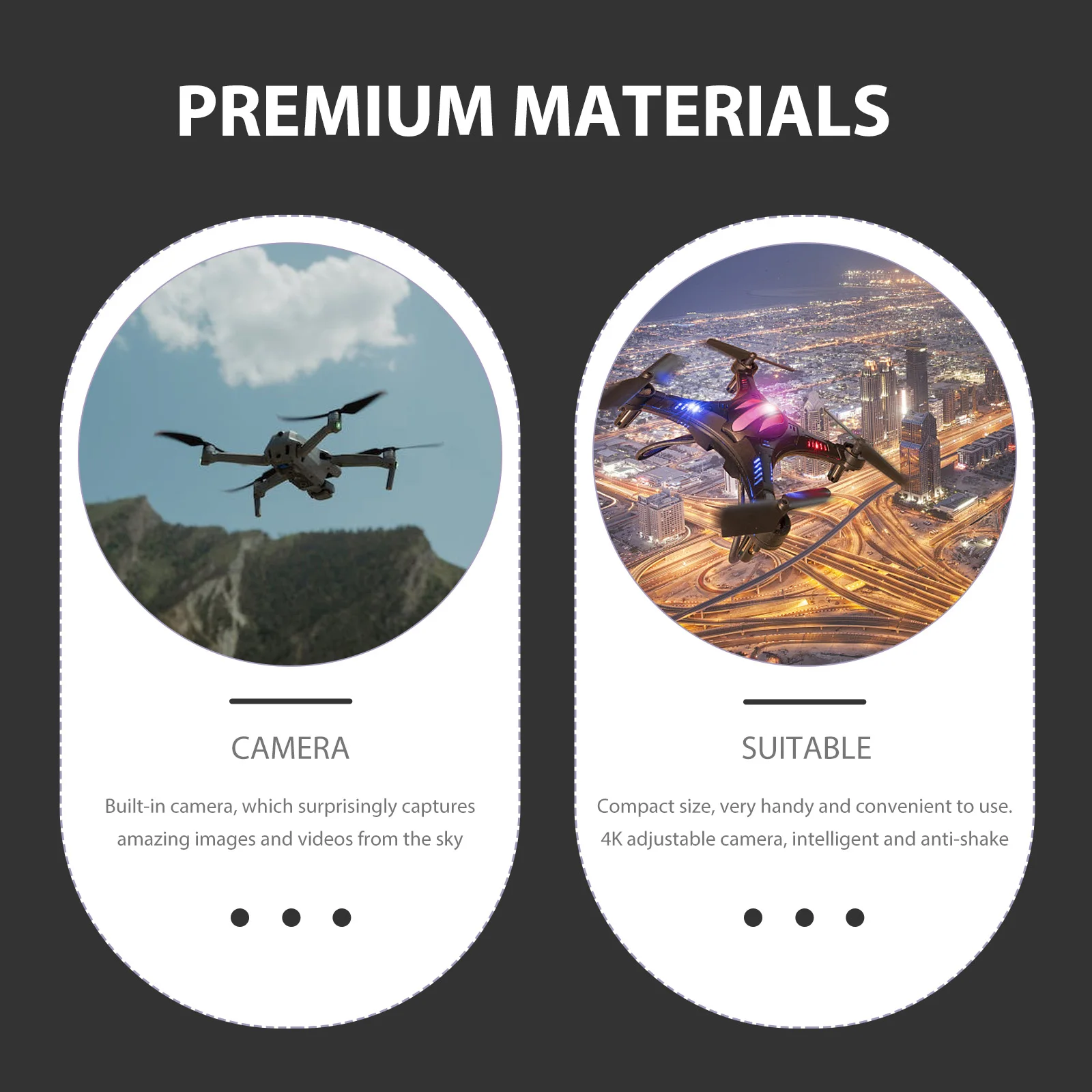 Langstrecken-Drohne für den Außenbereich, professionelles Quadrocopter-Flugzeug, 4K-Kamera, Hubschrauber, Luft, Kunststoff, Fotografie, Quadrocopter