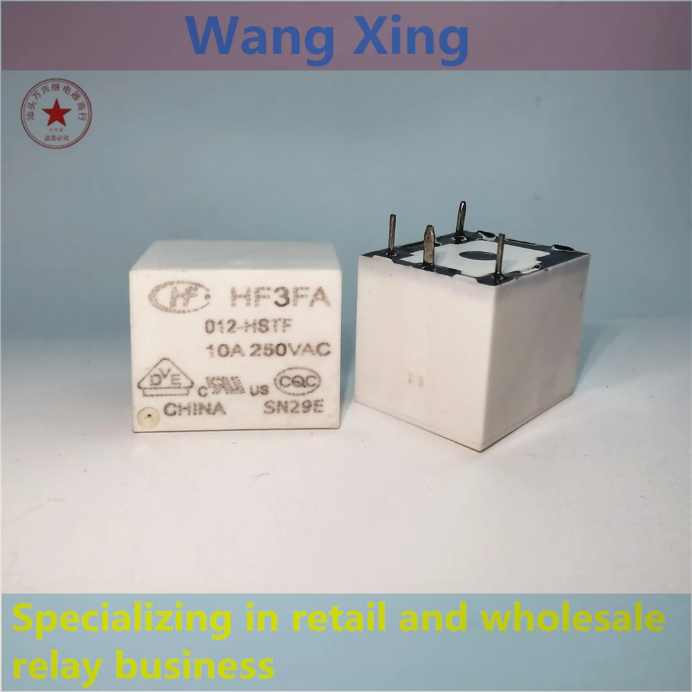 Relé eletromagnético do poder, 4 pinos, HF3FA, 012-HTF 335, 005-HTF 335