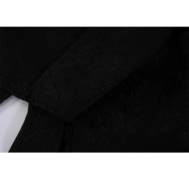 Schwarze Hemden und Bluse für Damen, 90er-Jahre, Y2k, Vintage, Harajuku, 2000er-Jahre, chinesischer Stil, elegantes Langarm-Shirt, Oberteil, Kleidung, Herbst 2023 – Detail 13