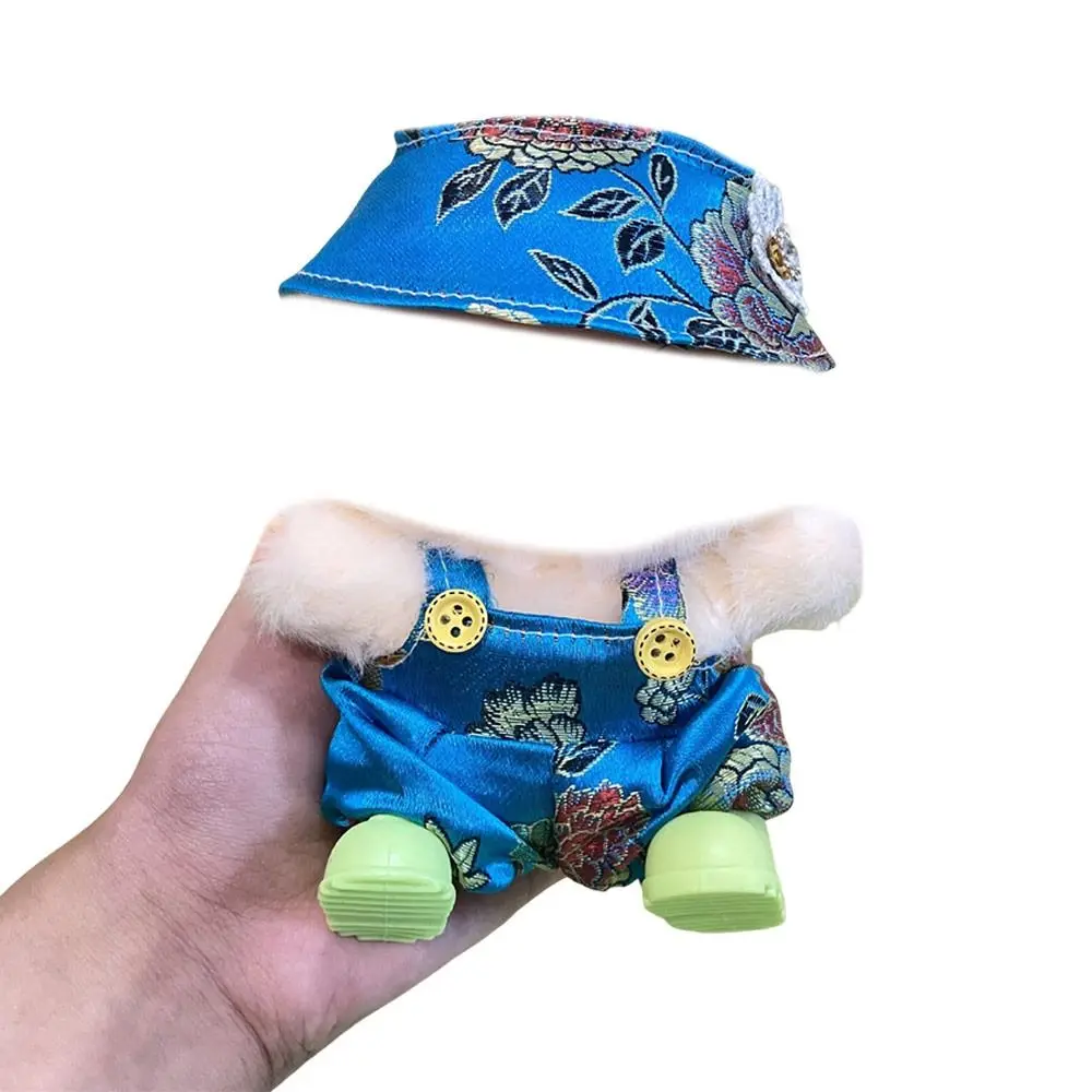 Moda para 17cm mini roupas de boneca de pelúcia artesanal substituição boneca outfit acessórios diy multi cor suspender saia casa de bonecas