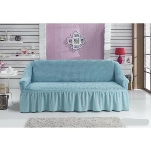 Şebnem Gossamer Cotton 2 Personality Skirted Sofa Bed Seat Sofa Cover