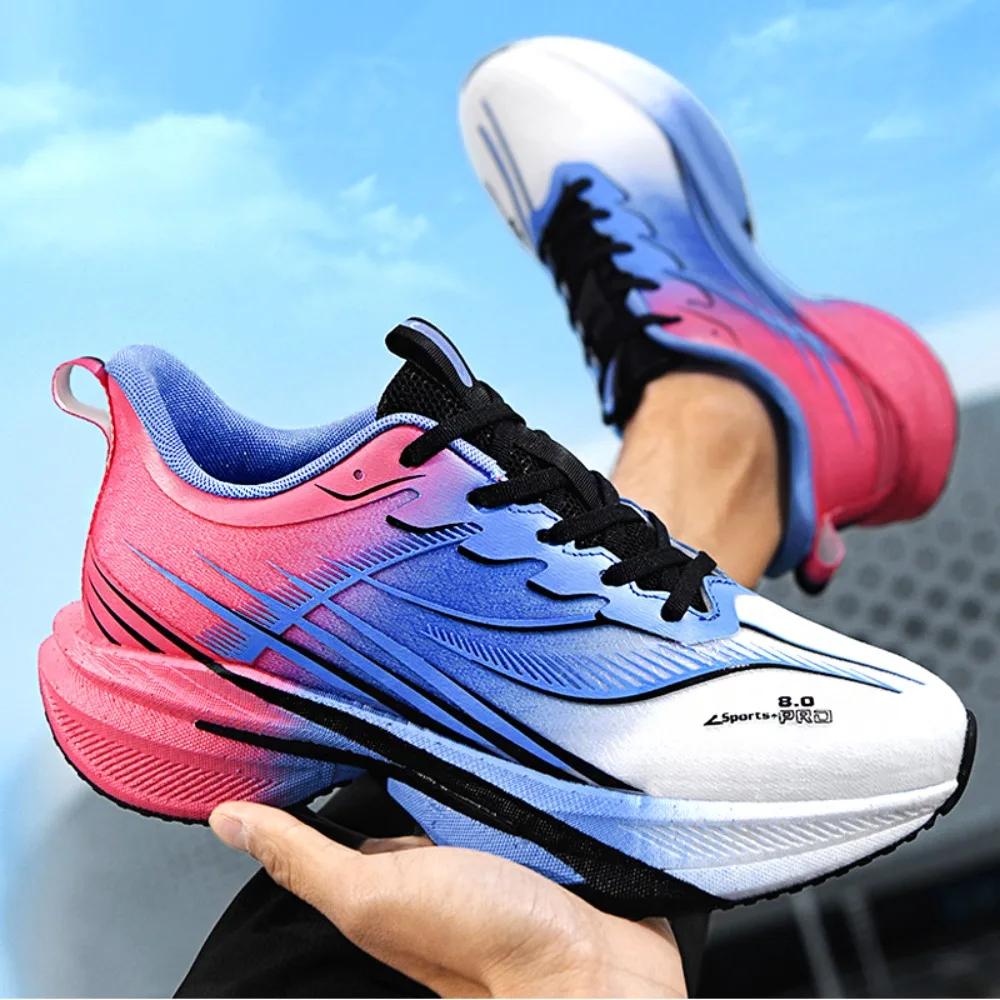 2026 Popcorn carbon board sports and leisure shoes, men's shoes, and mesh shoes