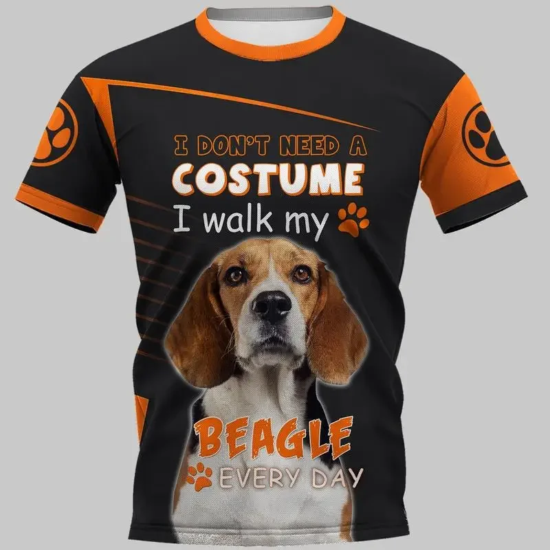 CLOOCL Newest Popular Animals Beagle T-shirt Women Men Tee Tops 3D Print Casual Short Sleeve Fashion Sweatshirts Drop Shipping