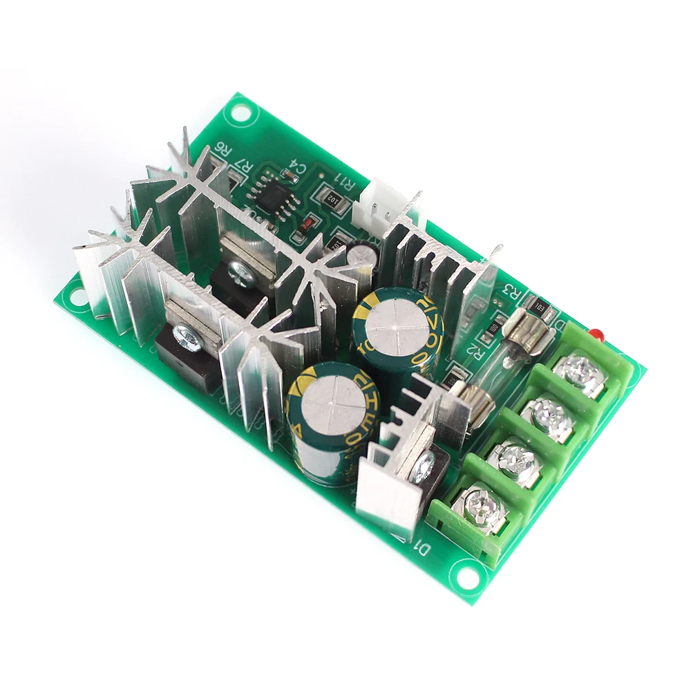 DC10-60V DC motor speed regulator 12V 24V 36V 48V High power drive module PWM Motor speed controller 20A current regulator