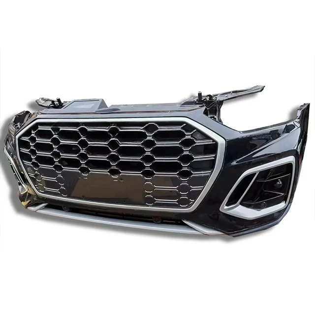 

STLF TJH High quality Used Front Bumper Assembly for Q5 2020-2022 Comes with Grille Radiator Fan Parking Sensing Front Body Fit