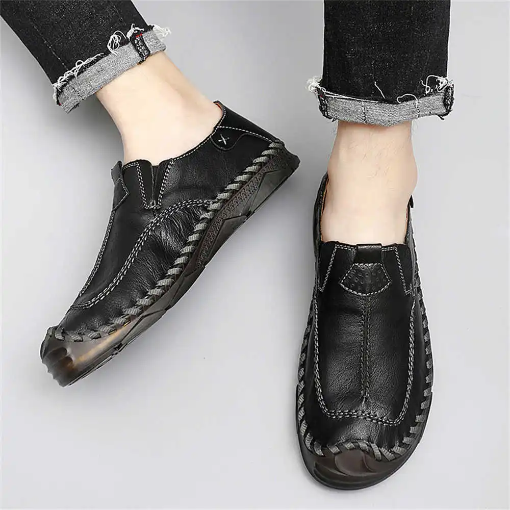 

Нескользящие ботинки больших размеров без шнурков, мужская теннисная обувь, брендовые мужские кроссовки на плоской подошве, спортивные повседневные кроссовки Twnis тоже