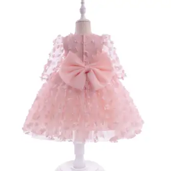 10 best sales Vestido branco para chá de bebê - №5