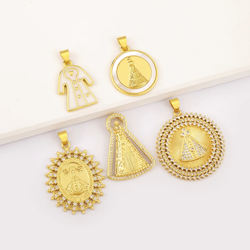 قلادة زركون برّاقة هندسية للنساء ، قلادة سهلة الاستخدام ، صناعة مجوهرات أنيقة ، إكسسوارات نتائج ، هدية ، 5 أنماط #1