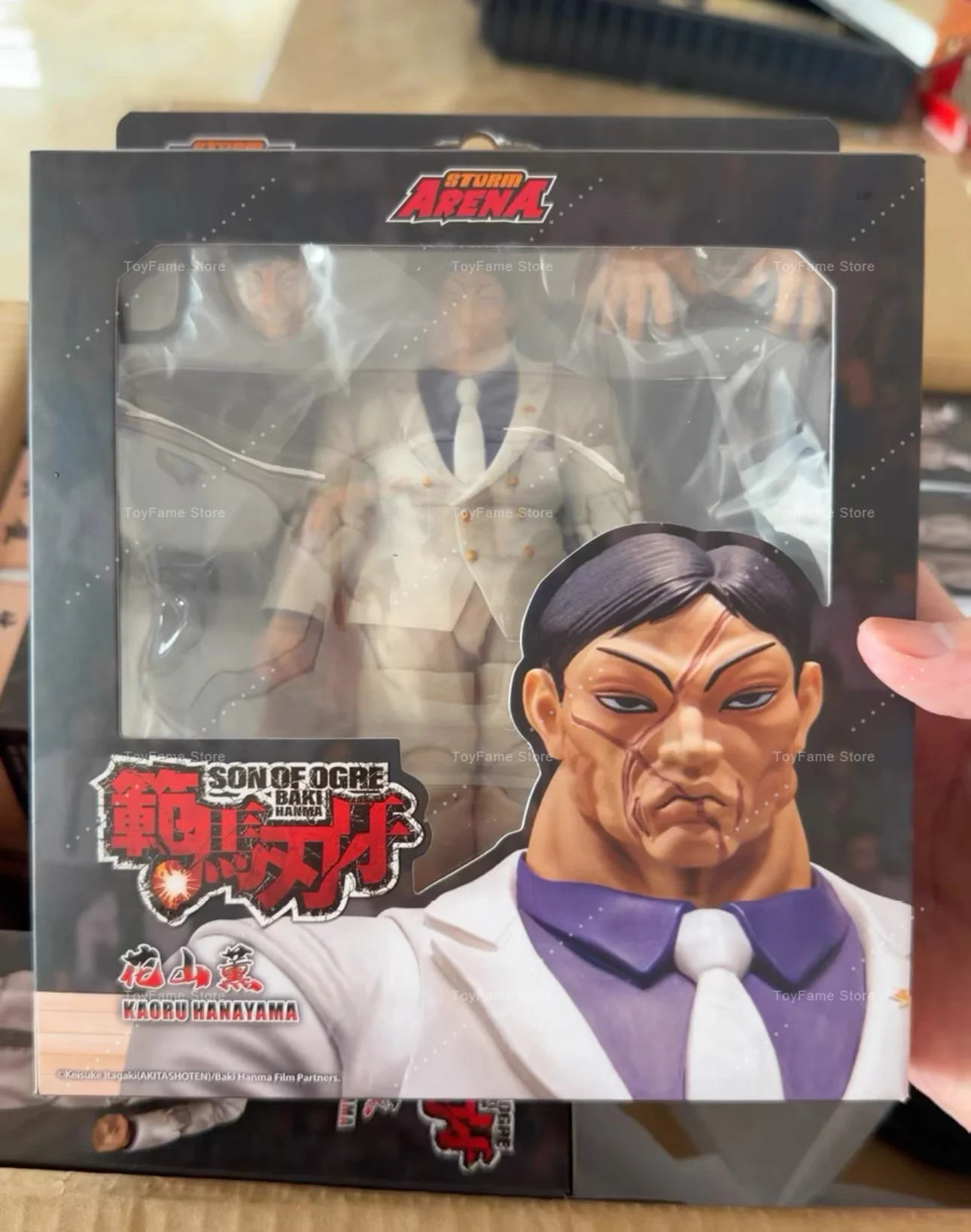 【En stock】Storm Arena 1/12 Baki Hanma Kaoru Hanayama Figura de acción coleccionable, modelo de juguete